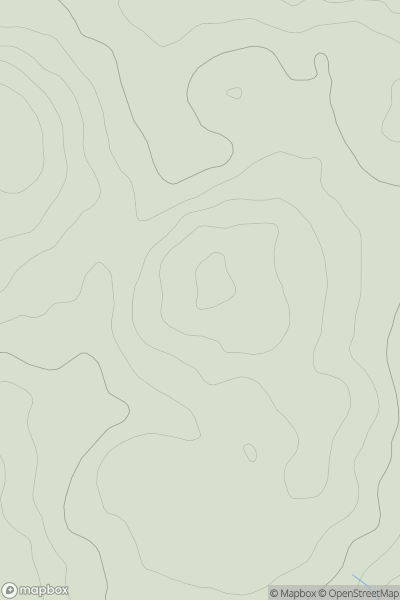 Thumbnail image for Fell Hill [The Glenkens to Annandale] [NX830703] showing contour plot for surrounding peak